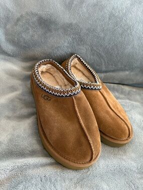 新品未使用品UGG Dakota Shearling Braid UGG | Shoes | Ugg Dakota Shearling Braid Slippers In Chestnut Sz 6